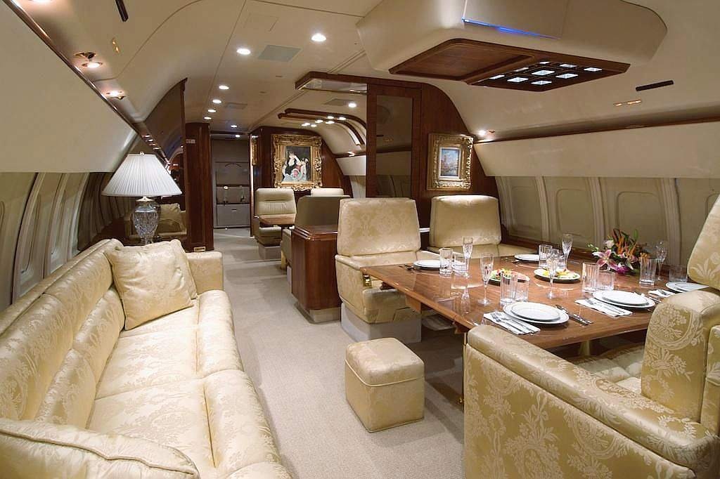 Luxury Jet Interior